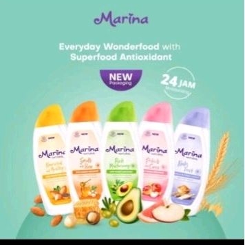 Hand & Body Marina 460 ml (kemasan besar)