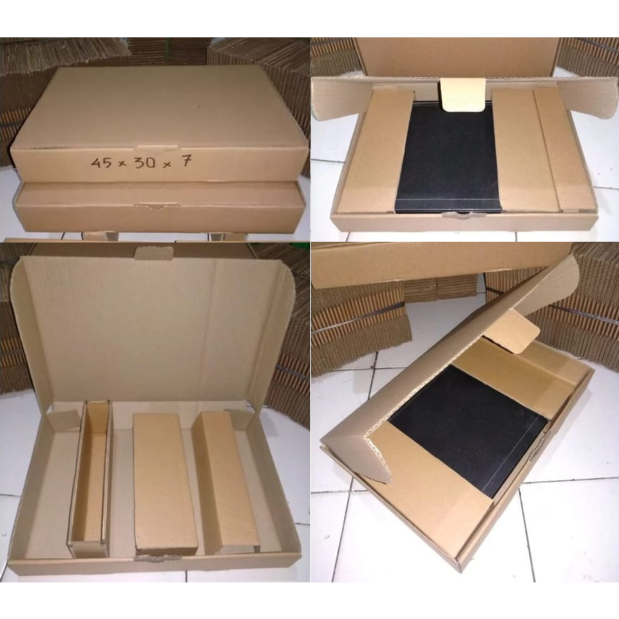 

Kardus Laptop 45x30x7 (1 Set dengan Dus Pengaman)