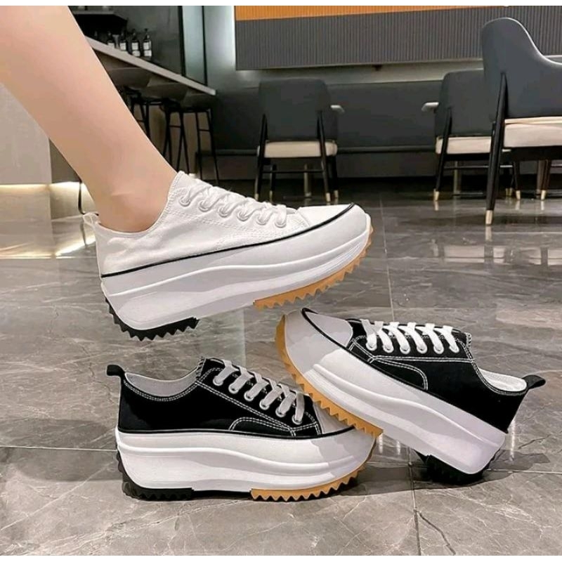 Sepatu Sneakers Korea Wedges Sport Shoes VN1166 Dewasa Wanita Fashion Korea Jolief korea