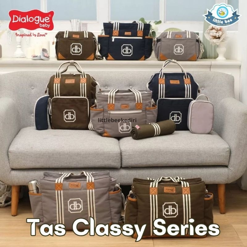 Dialogue Baby Diaper Bag Classy/Dialogue Baby Tas Bayi Series Classy