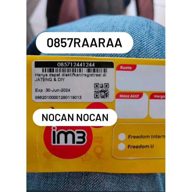 Nomor Cantik Indosat | nocan Indosat 1244-1244 RAARAA