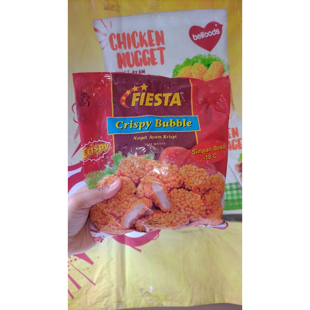 

Fiesta chicken nugget bubble crispy 500gr
