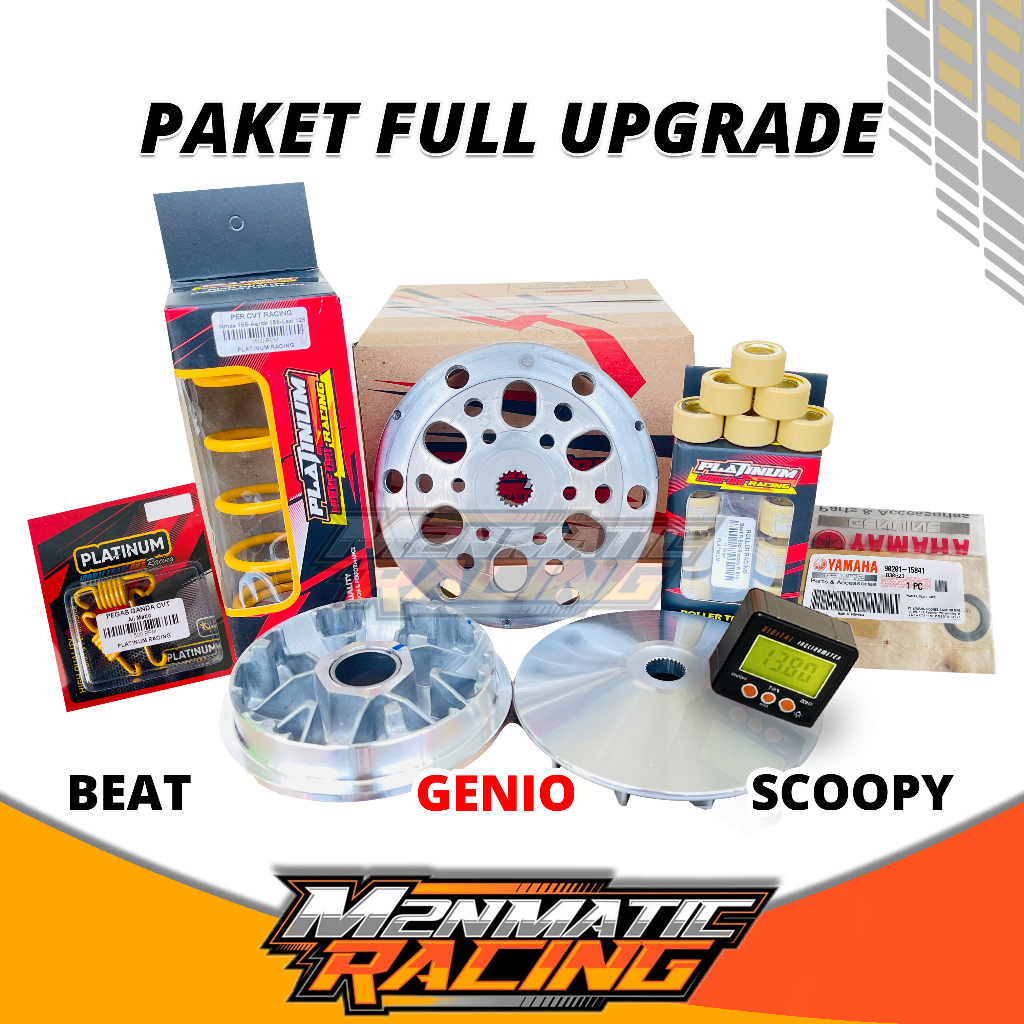 PAKET FULL UPGRADE CVT KIRIAN beat scoopy vario 110 spacy genio SCOOPY fi esp beat karbu rumah rolle