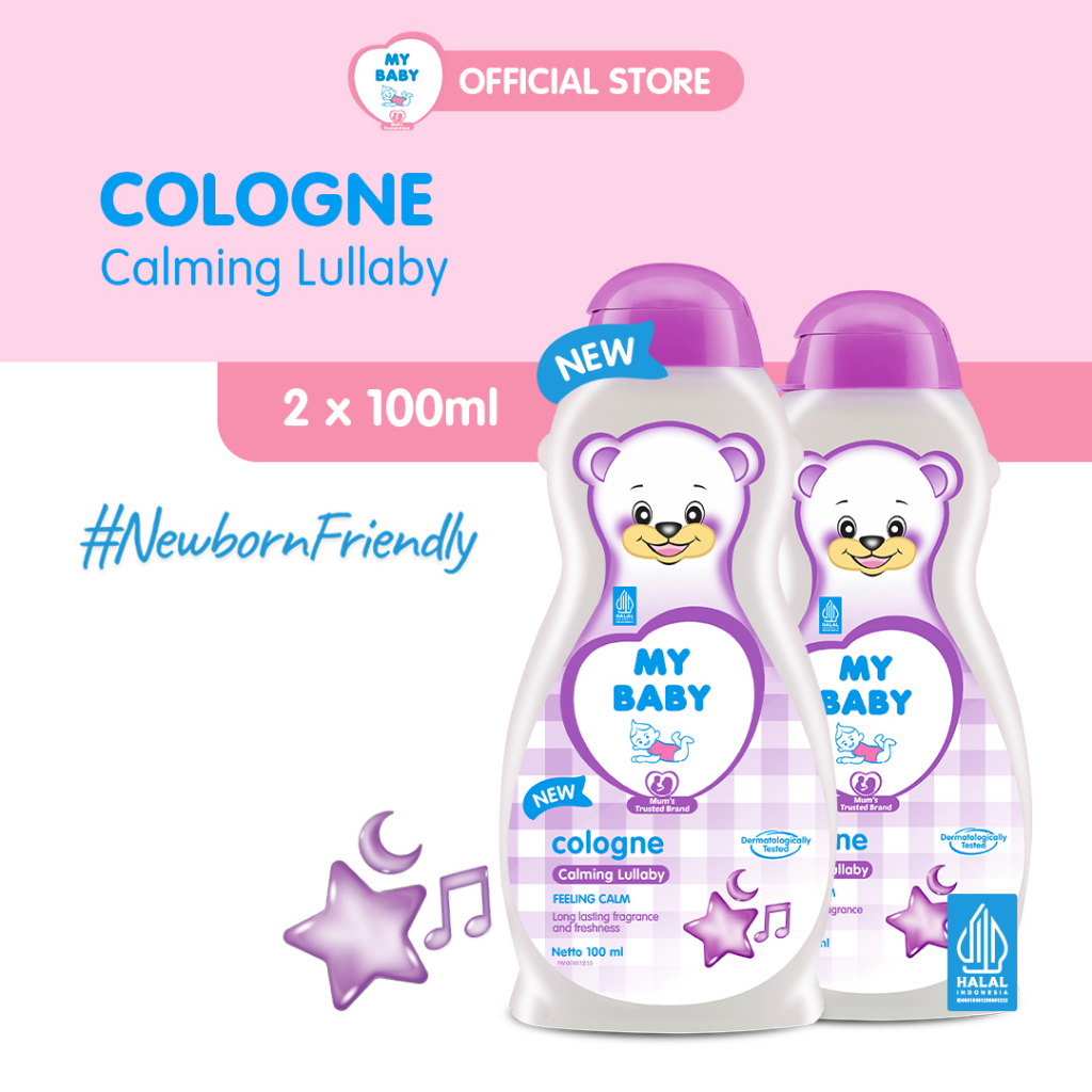 MY BABY Cologne Calming Lullaby [100 ml / 2 pcs]