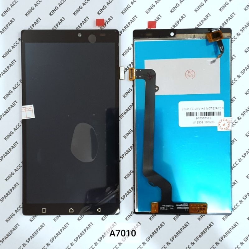 LCD TOUCHSCREEN LENOVO K4 NOTE A7010 ORI