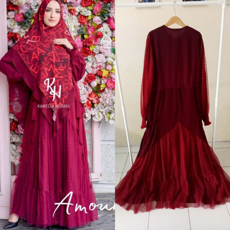 preloved kameela hijabku Dress Amour