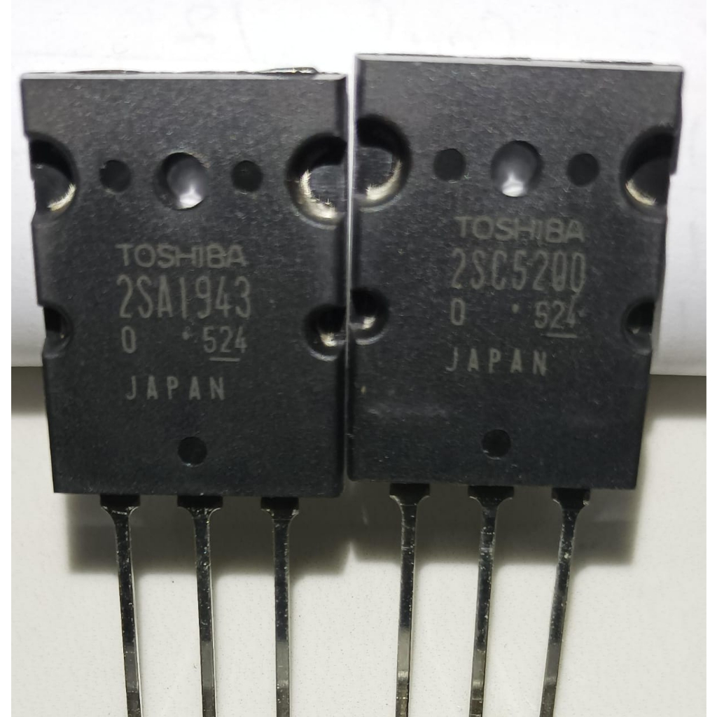 transistor toshiba Final 5200 & 1943 Original lot 524