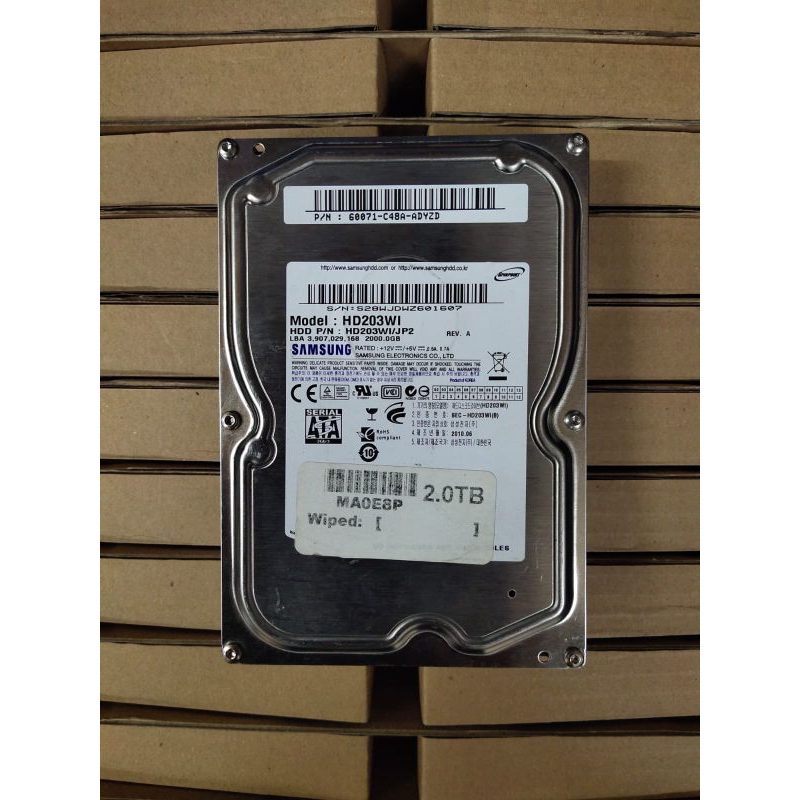 Hard Disk PC 2TB SATA Second