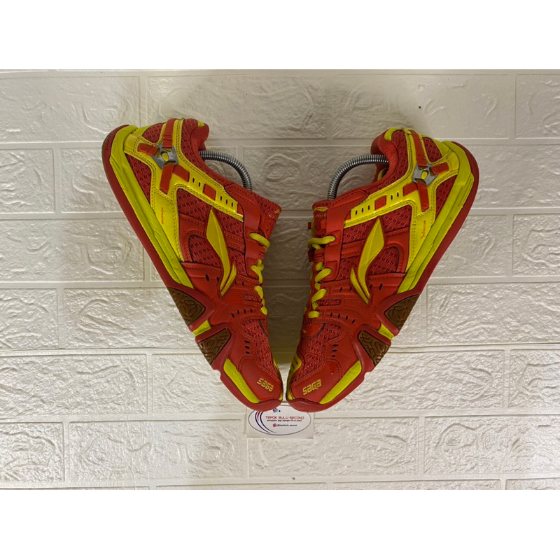 SEPATU BADMINTON LI-NING SAGA SIZE 43 SECOND