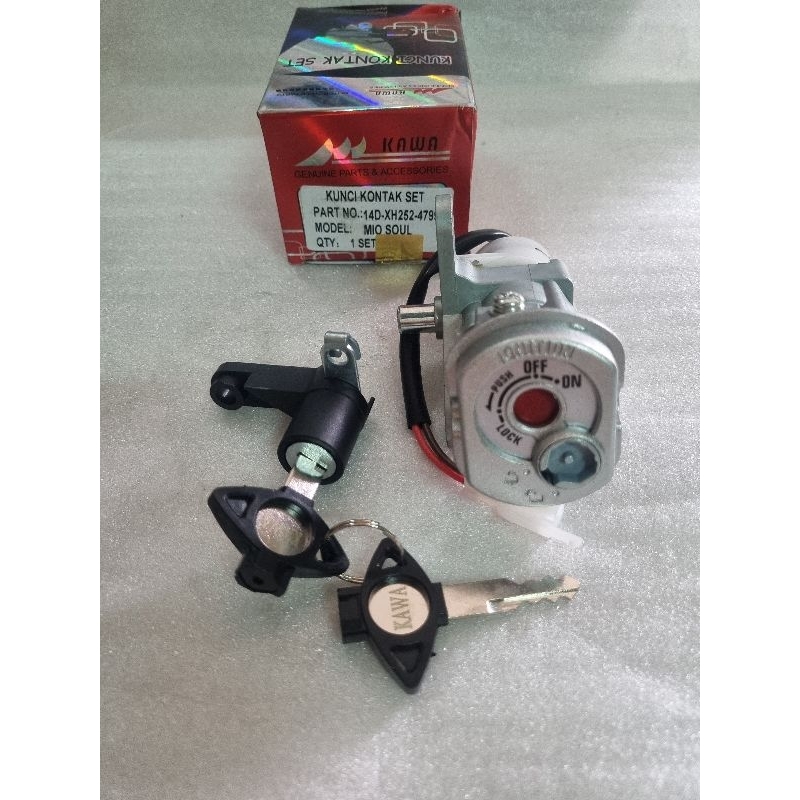 KUNCI KONTAK SET / KEY SET MIO SOUL LAMA (KARBURATOR)