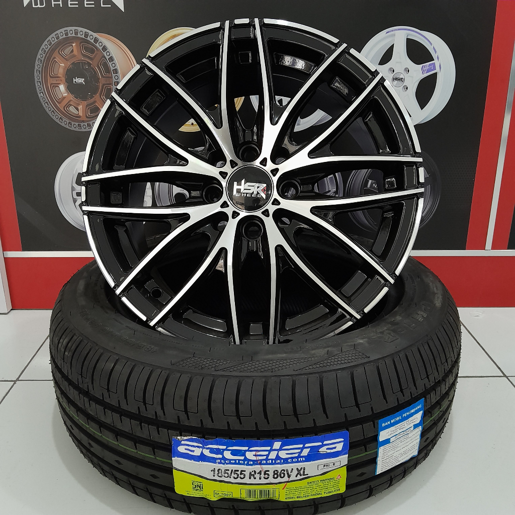 velg mobil racing ring 15 plus ban 185 55 ring 15 buat xenia brio vios avanza dll type hsr naples pa