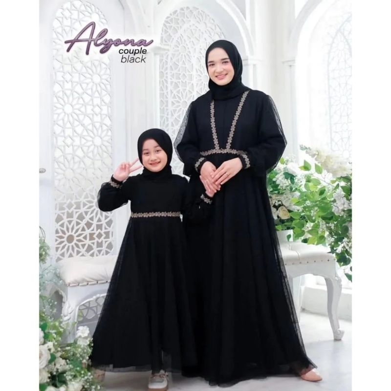 ALYONA COUPLE MOM AND KIDS//COUPLE IBU DAN ANAK TERBARU//FASHION COUPLE IBU ANAK TERBARU/TERMURAH/TERLARIS