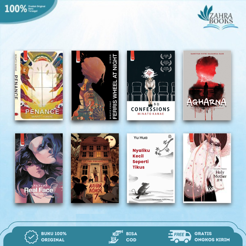 REKOMENDASI NOVEL THRILER - PENANCE FERRIS WHEEL AT NIGHT CONFESSIONS AGHARNA KAMAR NOMOR 7 REAL FAC