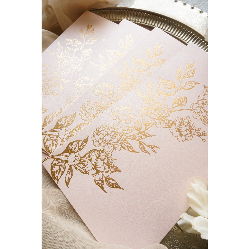 

Angpau Peony Flower*Jasmine Paper* Color Pink Peach
