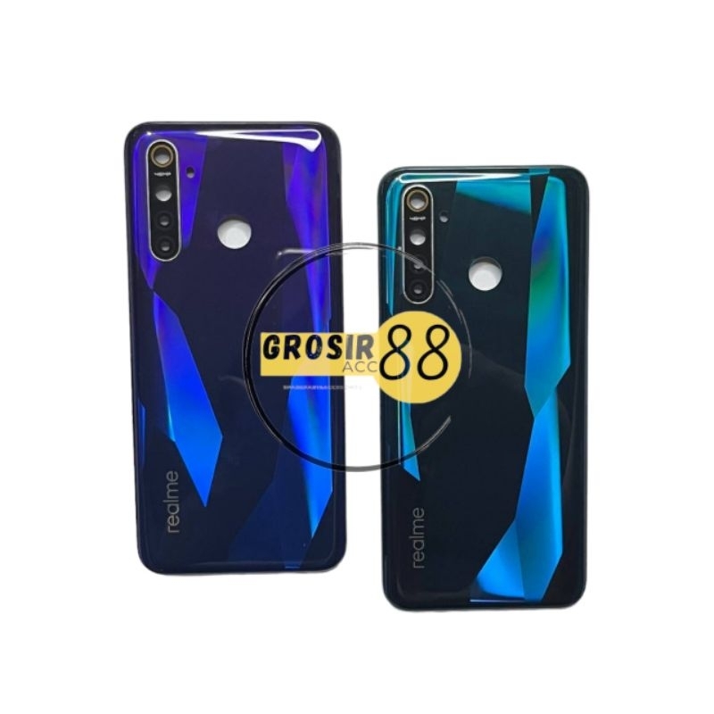 BACK CASING HOUSING FULLSET BACKDOOR + BEZEL REALME 5 PRO ORIGINAL