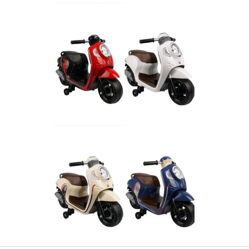 Motor aki anak PMB K611C K612C K613C K615C model sepeda PCX scoopy Nmax & CBR 150R listrik cas an ba