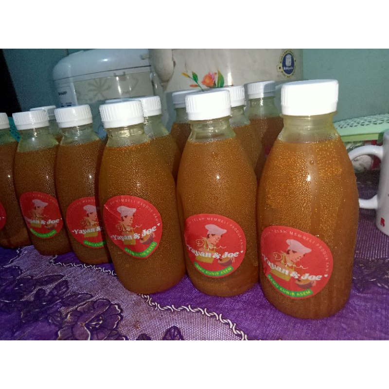 

Paket Jamu Kunir Asam 4x350ml