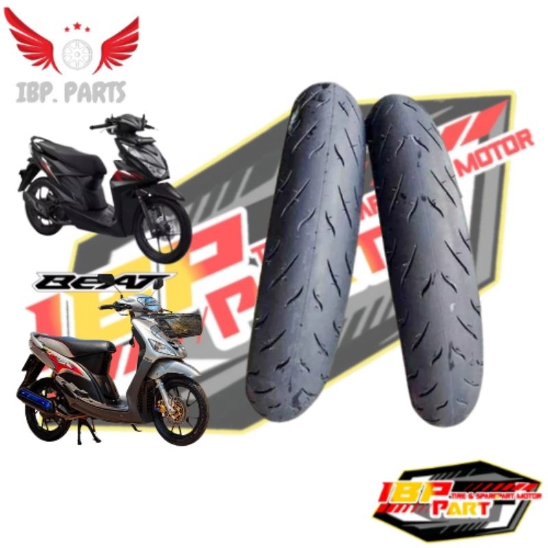 MURAH SEPASANG BAN RACE CORSA R46 UKURAN 90/80-100/80 RING 14 TUBELES
