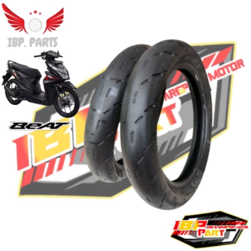 BARU BAN RACE MICHELIN GP SEPASANG UKURAN 90/80-100/80 RING 14 TUBELES