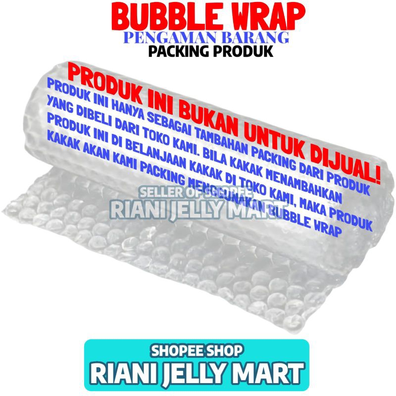 

Tambahan Packing Bubble Wrap Untuk Barang