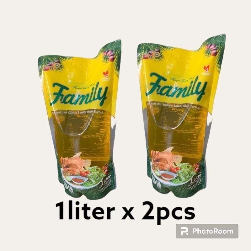 

minyak family 2 x 1pcs - 2 liter
