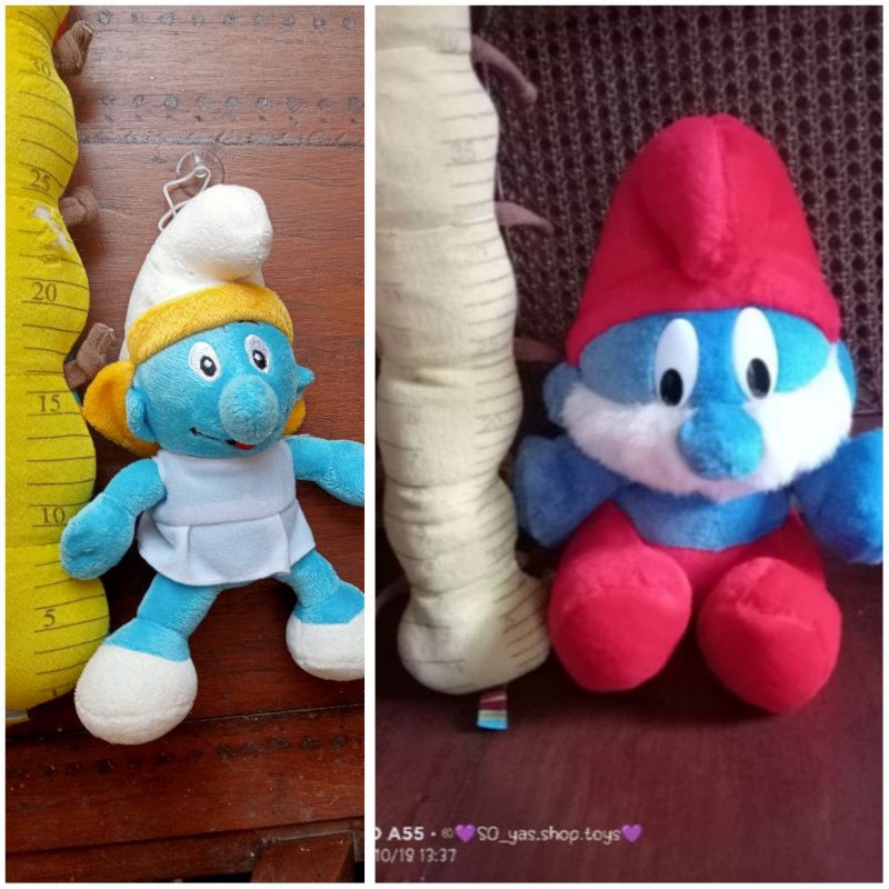 boneka smurf