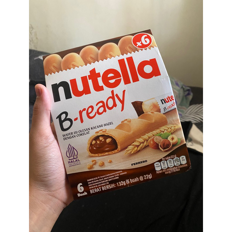

NUTELLA B-Ready 1pcs 10 (BACA DESKRIPSI)