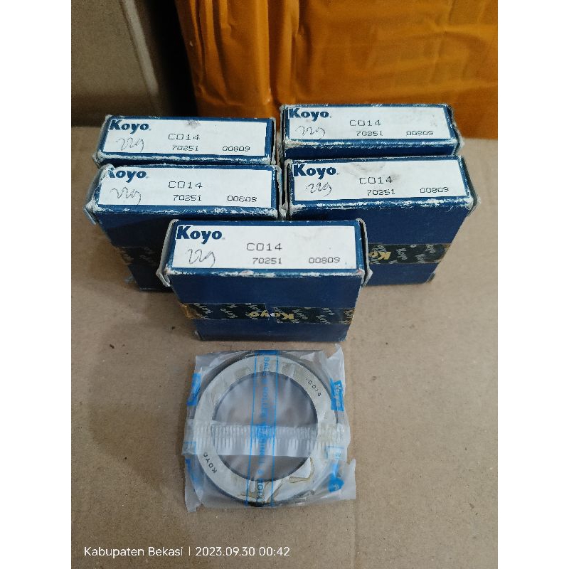 C 014 / C014 Koyo Cones Bushing Bearing Inova / Kijang / Taruna / Feroza Original