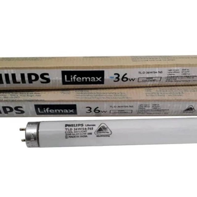 Lampu NEON TL-D Philips Lifemax 36Watt
