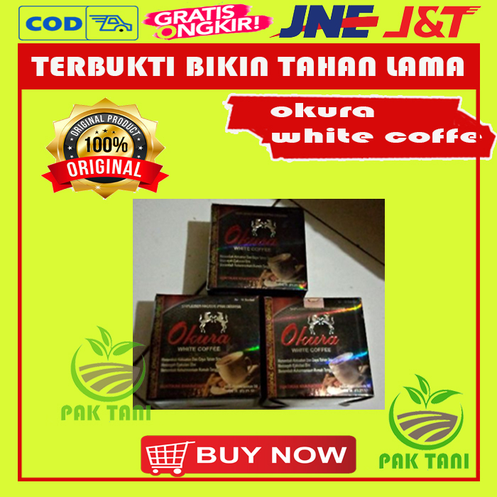 Kopi Herbal Okura White Coffe Original Isi 10 Sachet