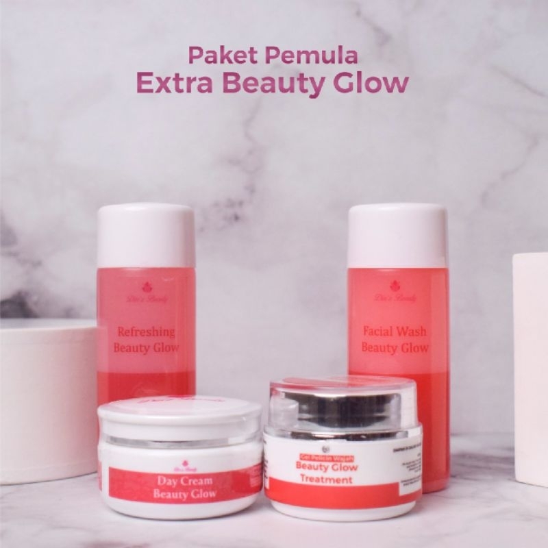 PAKET EXTRA BEAUTY GLOW  DINZ BEAUTY l DINZ PAKET EXTRA GLOW