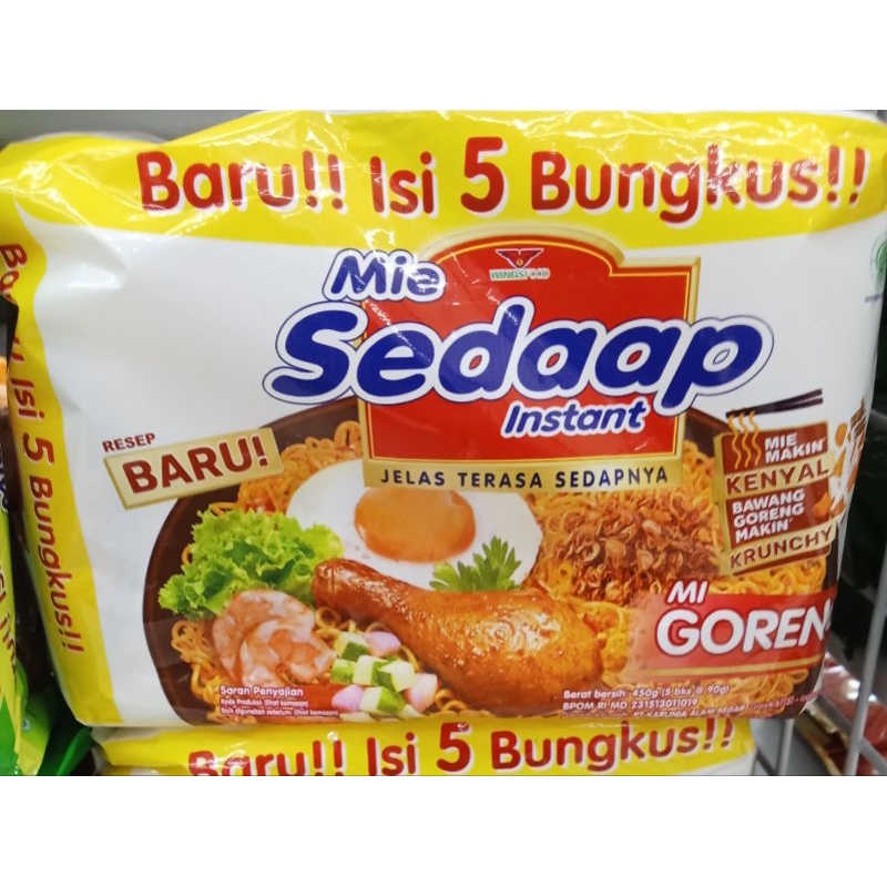 

Mie Sedap Goreng / Kemasan : 5 Bungkus