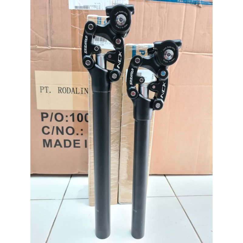 SEATPOST SUSPENSION SR SUNTOUR NCX SP12 dan SP17 Suspensi 27.2 mm dan 30.9 mm