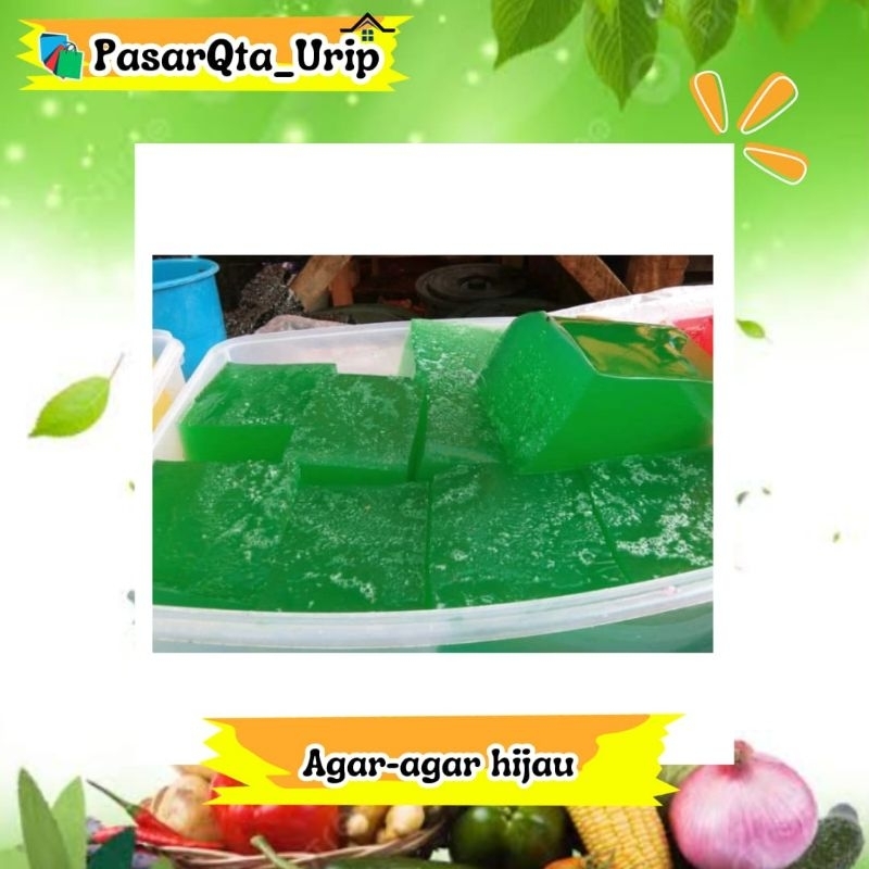 

agar-agar perPotong / pasar online makassar
