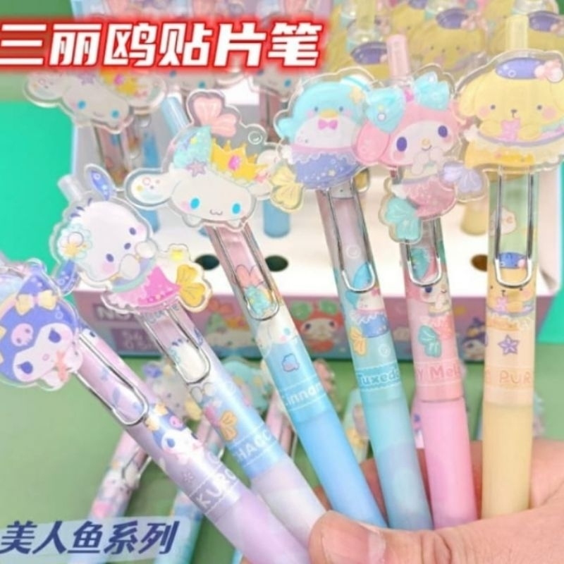 

CL Bolpen Kuromi Cinnamoroll Melody Pompompurin Pochacco Tuxedo mermaid