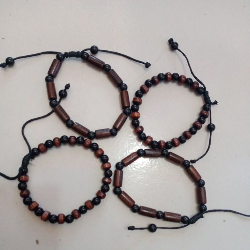 gelang mute motif kayu