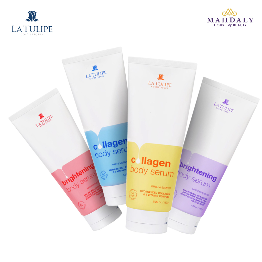 LA TULIPE Collagen Body Serum & LA TULIPE Brigtening Body Serum