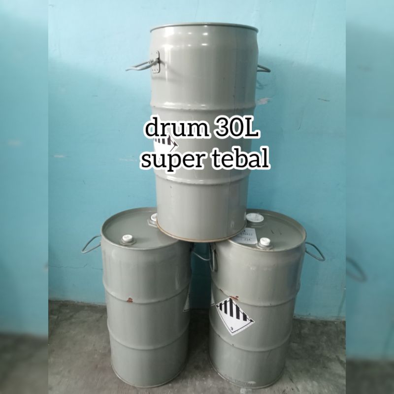 jrigen solar besi 30 liter/drum besi 30L/jrigen solar/ tong mini tebal murah/drum tong 30L mini