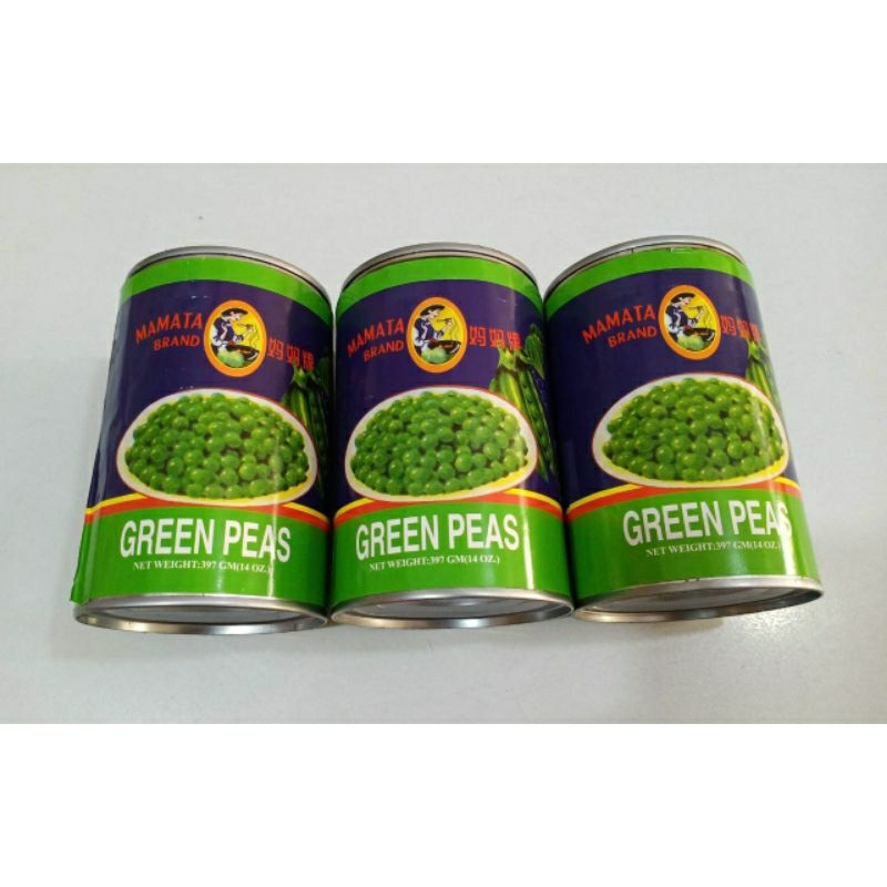 

MAMATA GREEN PEAS 397 GR
