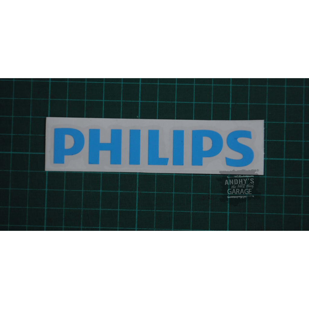 

Cutting Sticker - Stiker Philips 3x0.5cm