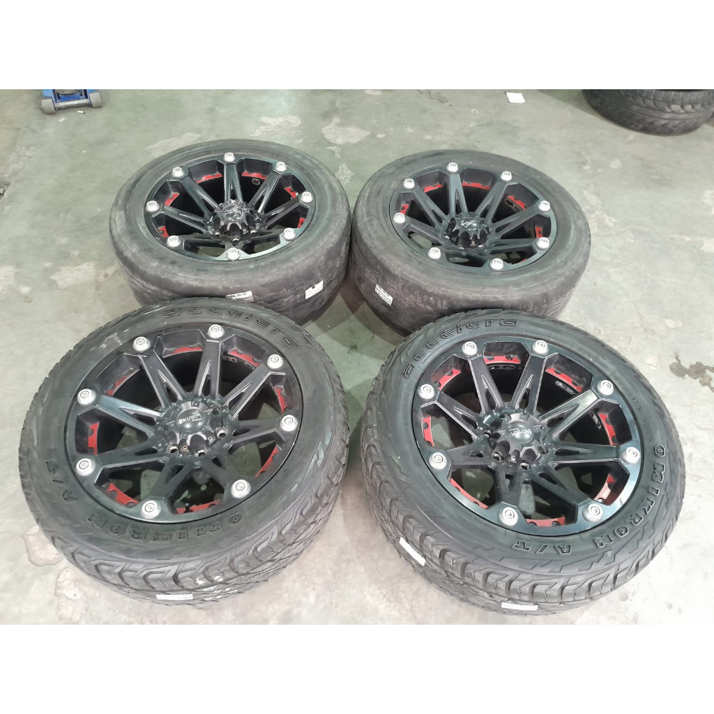 Velg Second INCUBUS Ring 20 x 9 ET18 Pcd 6x139.7 Ban Bonus