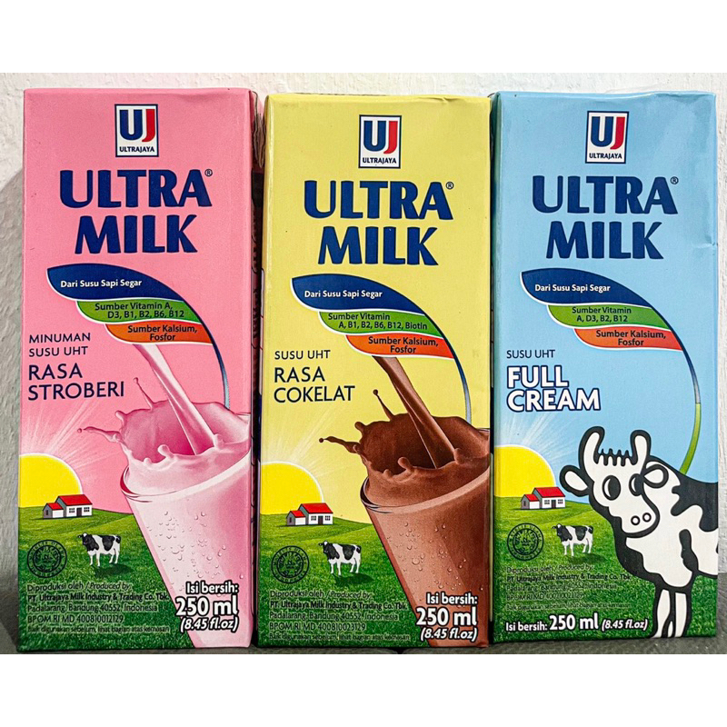 

SUSU ULTRA MILK 250ml EXP 2025