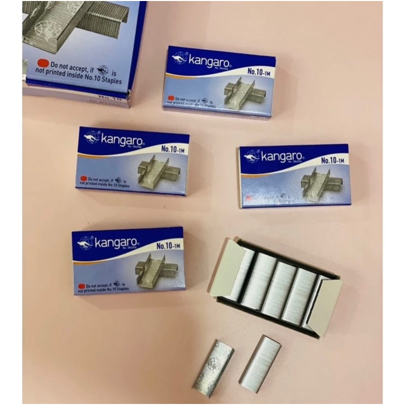 

Staples Kangaro Isi Staples Stapler No 10 Staples No 24/6