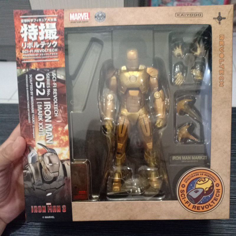 iron man revoltech SCI FI series 052 Mark xxi