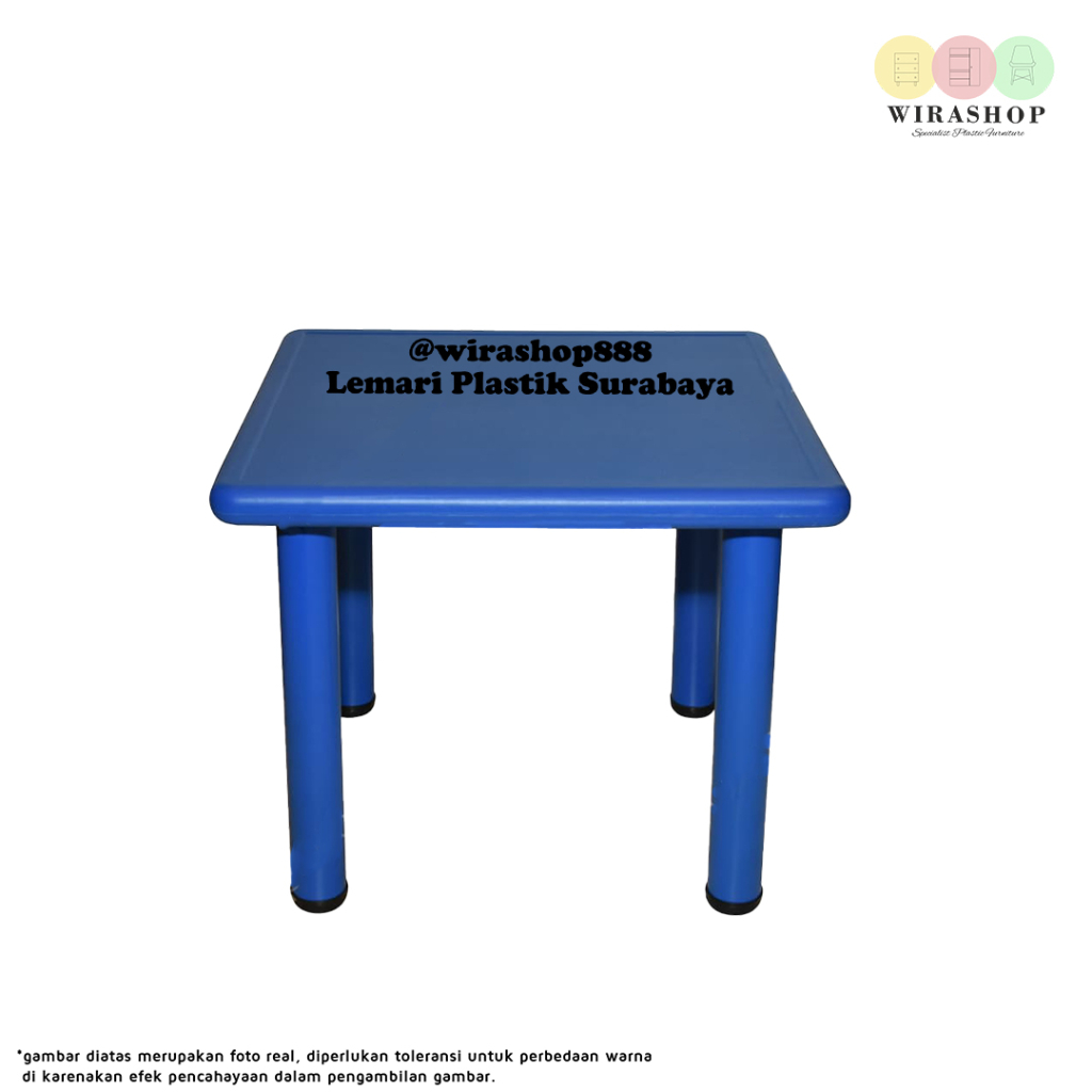 Meja Belajar Anak Yaris Square Set Kursi Olymplast