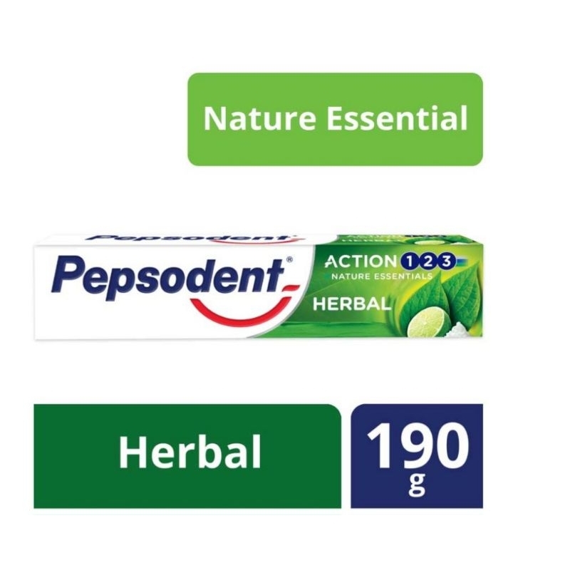 PEPSODENT HERBAL 190 GRAM