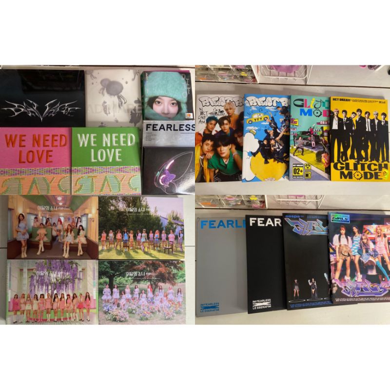 obral album only nct dream aespa stayc loona nmixx lesserafim newjeans ningning glitch mode beatbox 