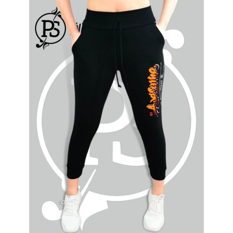 celana Jogger 7/8.#Bajusenam pyursport#bajusenamwanitaaerobic
#wanita-wanita
#baju senam wanita
#baj