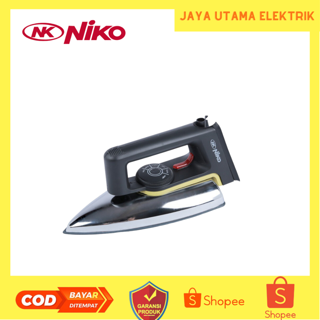 Niko NK-333S Dry Iron / Setrika/setrika niko