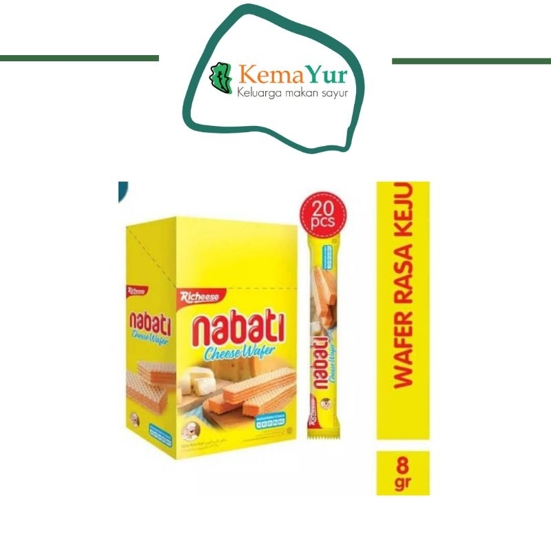 

RICHEESE NABATI KEJU KEMASAN 500gr